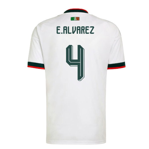 2026-2027 Mexico Away Shirt (E.Alvarez 4)-SoccerKits Hub | Buy Soccer Jerseys Online
